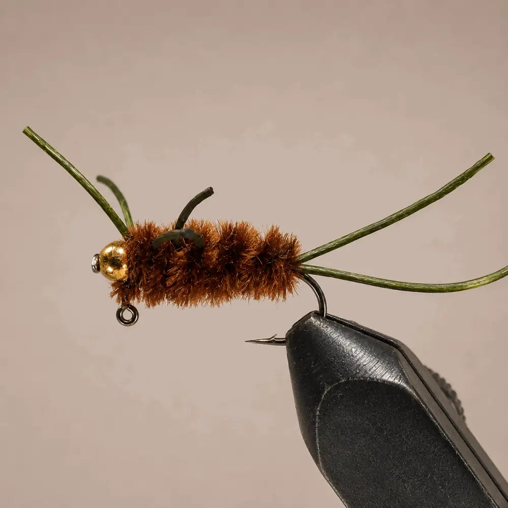 Pat’s - Tungsten Bead Stonefly | Color: Black Black/Olive Dark Brown Olive Coffee/Black | Size: 8 10 12 - Artificial