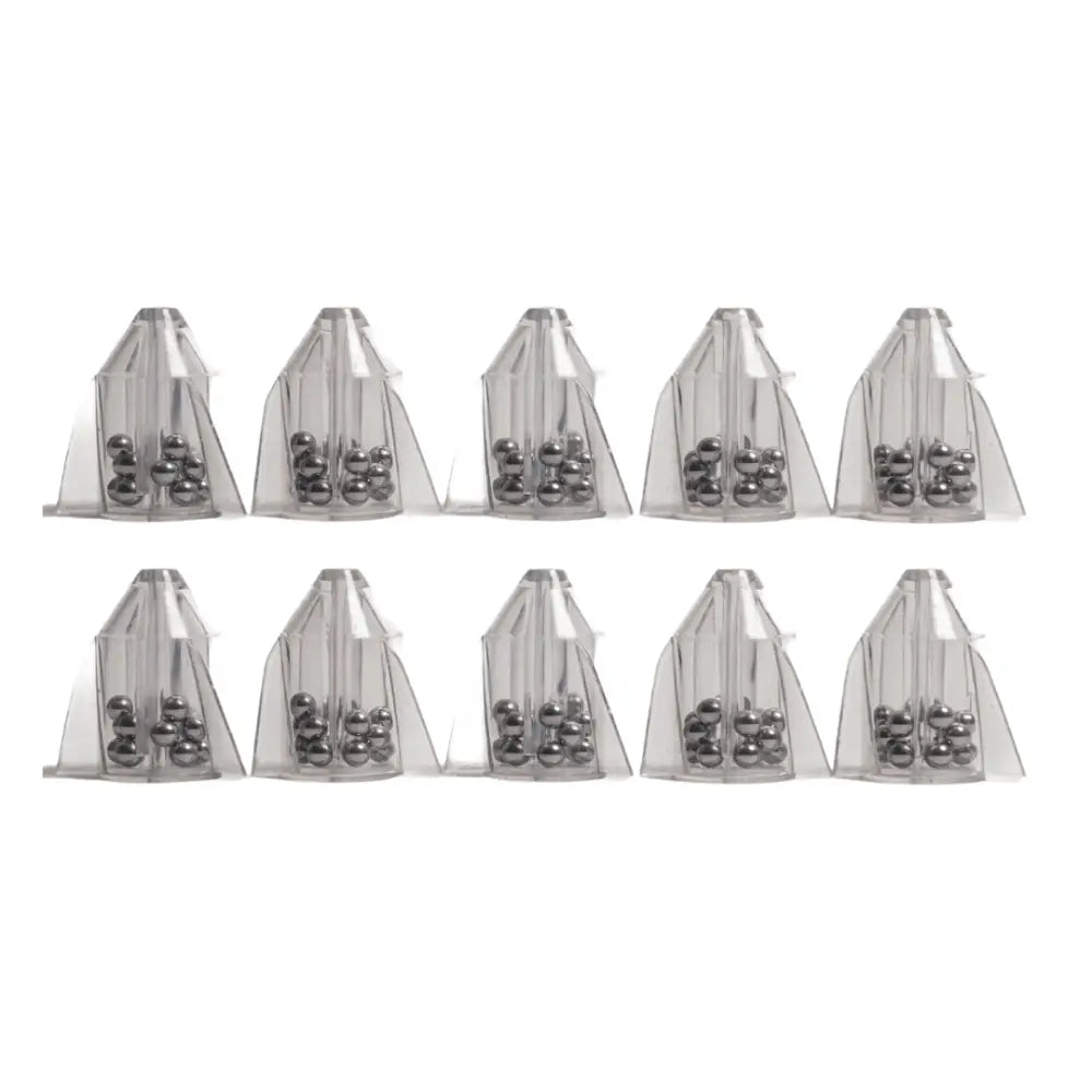 Phantom Tournament Series Rocket Rattles Pack (Clear) | Quantity: 10 20 - Catfish Rattlers