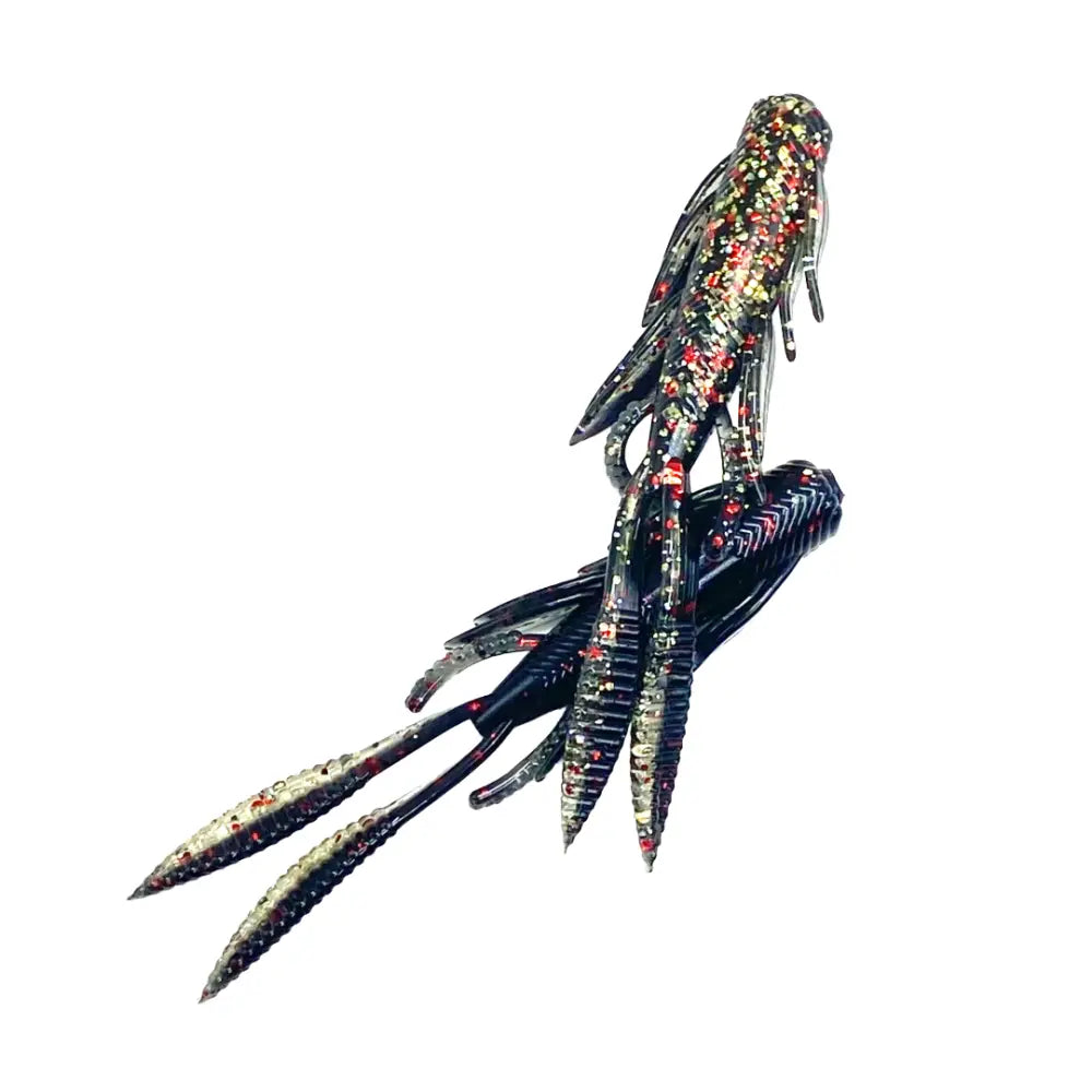 Predator 4.25’’ Creature Bait – 8-Pack | Hendrix Fishing Co. | Color(s): Green Pumpkin PB&J Junebug South African