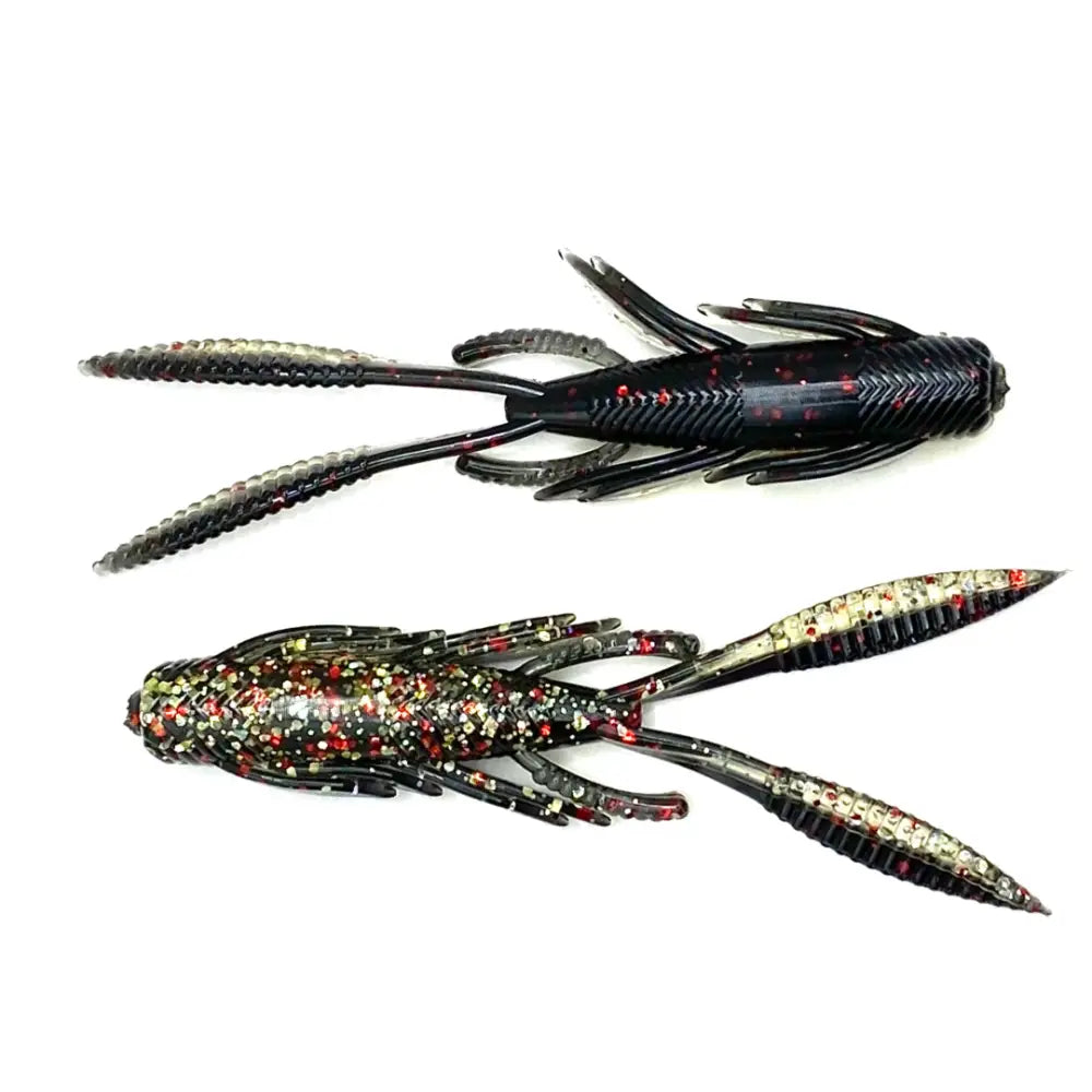 Predator 4.25’’ Creature Bait – 8-Pack | Hendrix Fishing Co. | Color(s): Green Pumpkin PB&J Junebug South African