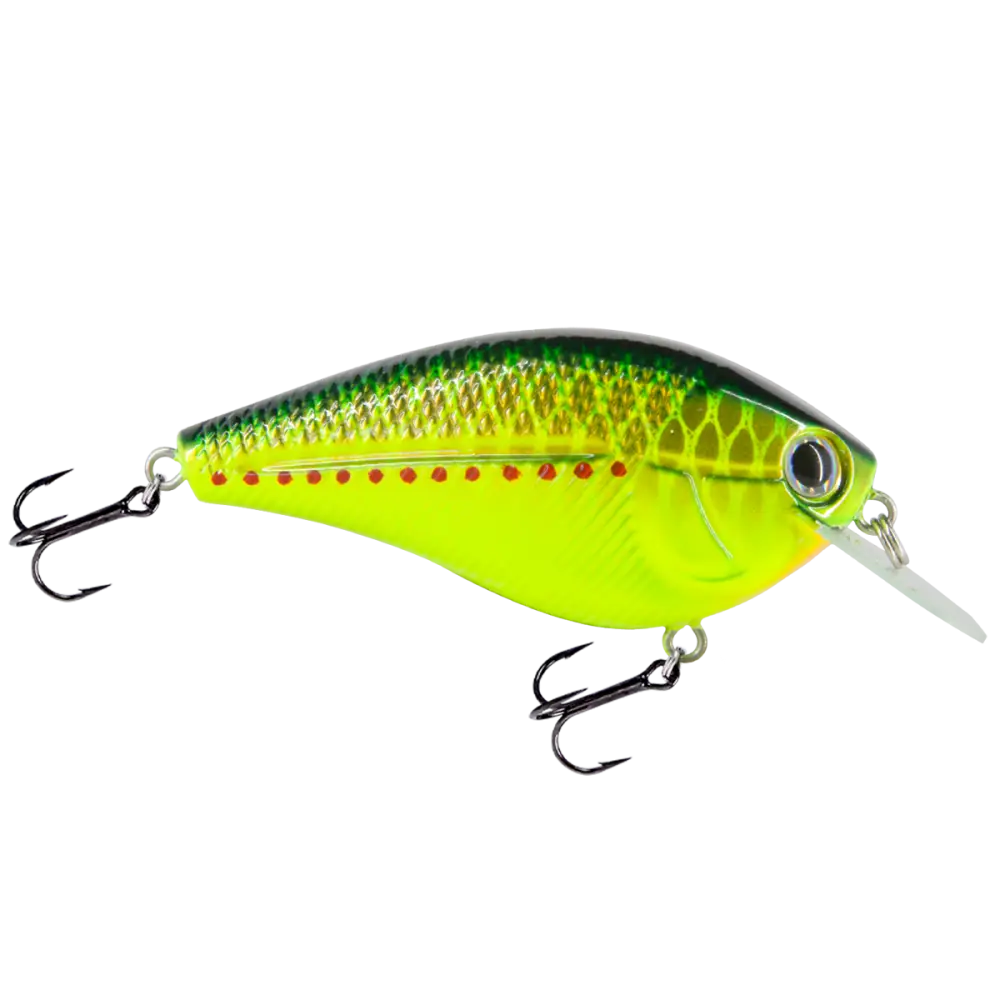 Primetyme CB 2.0 Coffin Bill Crankbait – EBS MultiTouch 3-Sound Technology | Color: Melon Shad Chartreuse Beauty