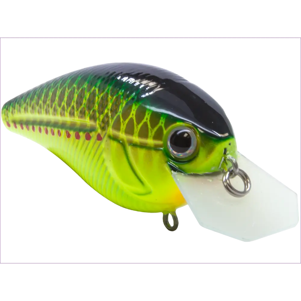 Primetyme CB 2.0 Coffin Bill Crankbait – EBS MultiTouch 3-Sound Technology | Color: Melon Shad Chartreuse Beauty
