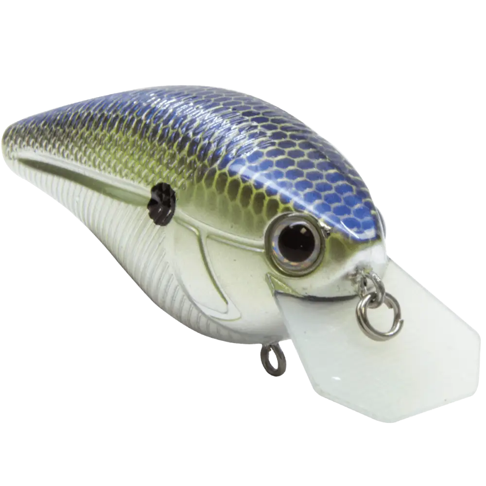 Primetyme CB 2.0 Coffin Bill Crankbait for Bass – EBS Sound Technology | Color: Bluetreuse Shad Tennessee Melon Ginrin