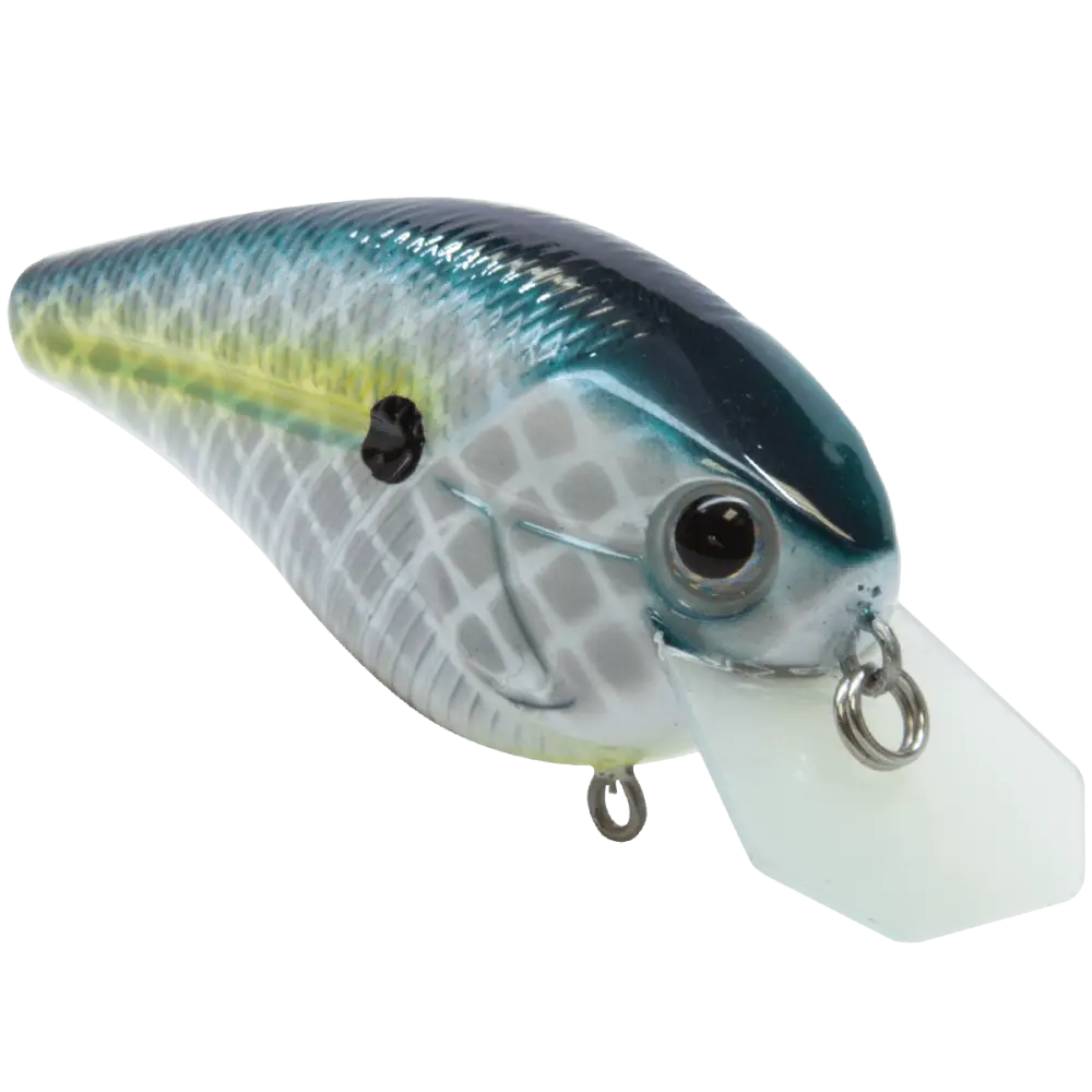 Primetyme CB 2.0 Coffin Bill Crankbait for Bass – EBS Sound Technology | Color: Bluetreuse Shad Tennessee Melon Ginrin