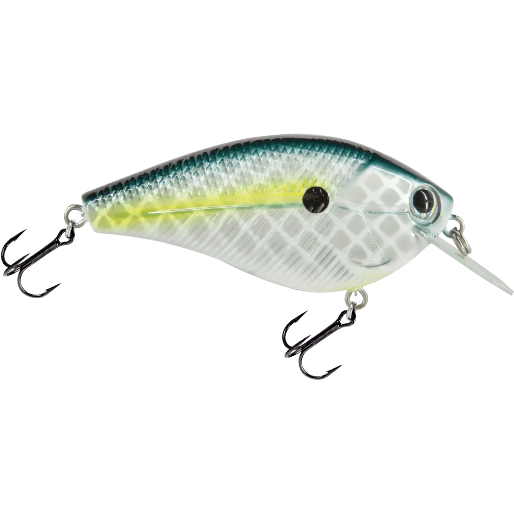 Primetyme CB 2.0 Coffin Bill Crankbait for Bass – EBS Sound Technology | Color: Bluetreuse Shad Tennessee Melon Ginrin