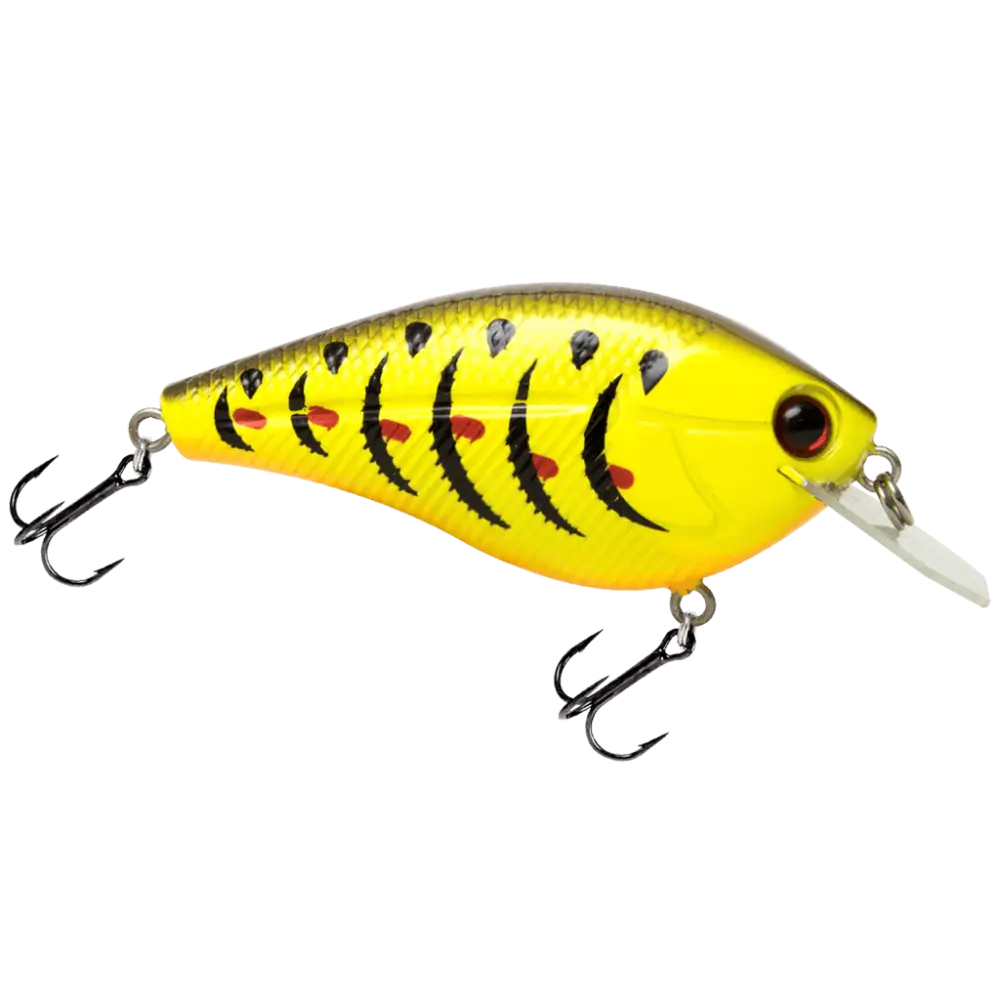 Primetyme CB 2.0 Coffin Bill Crankbait for Bass – EBS Sound Technology | Color: Bluetreuse Shad Tennessee Melon Ginrin