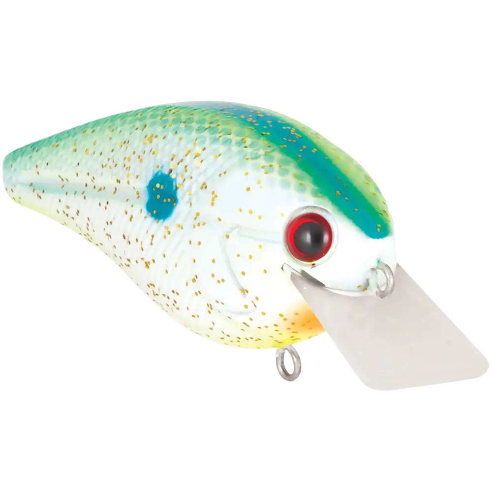 Primetyme SQ 2.0 Square Bill Crankbait – EBS MultiTouch 3-Sound Technology | Color: Okie Craw Guntersville Yellow