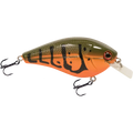 Primetyme SQ 2.0 Square Bill Crankbait – EBS MultiTouch 3-Sound Technology | Color: Okie Craw Guntersville Yellow