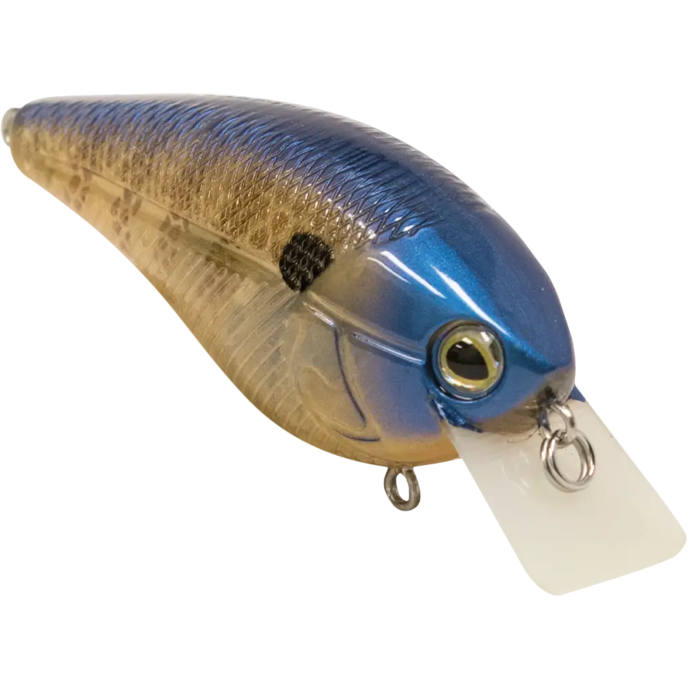 Primetyme SQ 2.0 Square Bill Crankbait – EBS MultiTouch 3-Sound Technology | Color: Okie Craw Guntersville Yellow