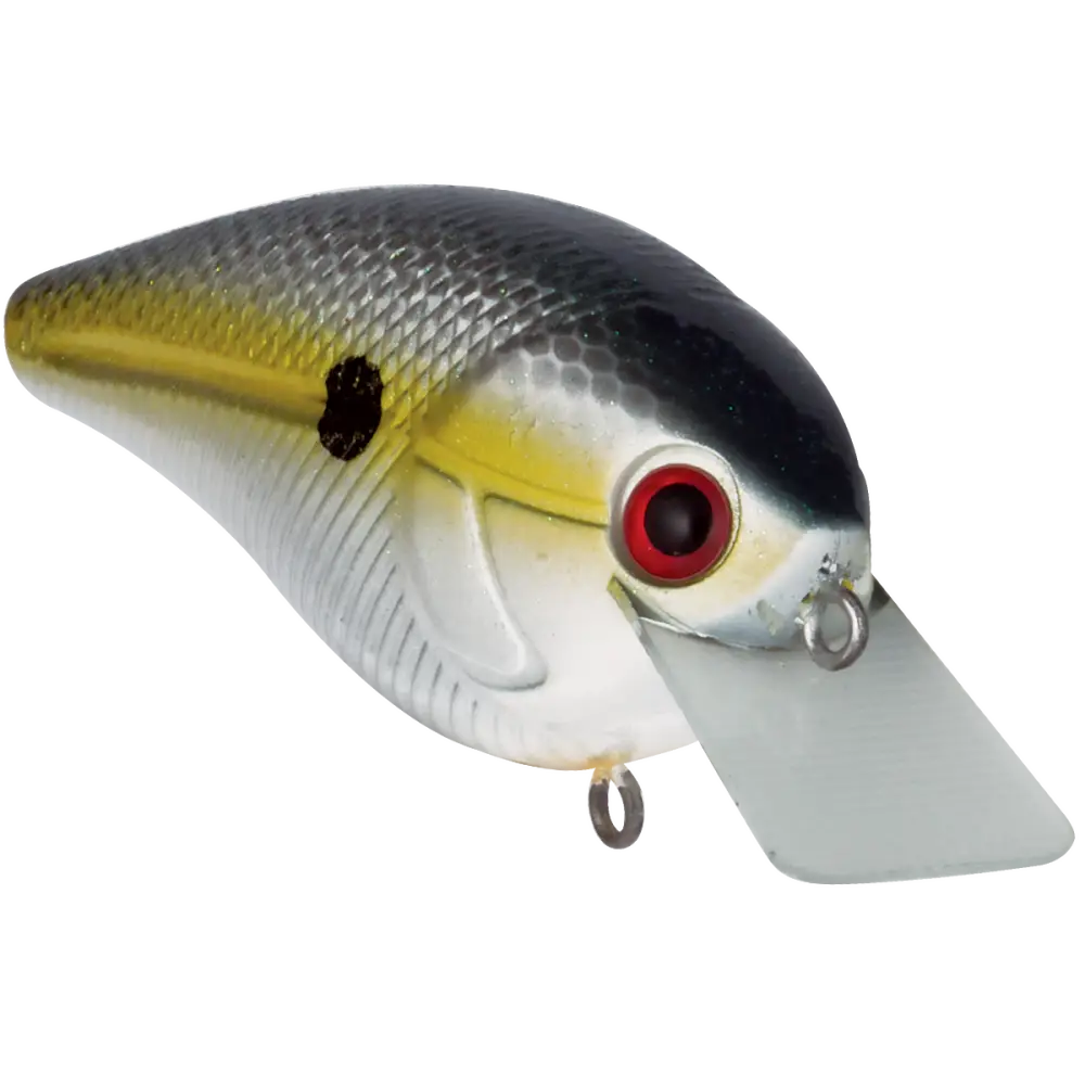 Primetyme SQ 2.0 Square Bill Crankbait – EBS MultiTouch 3-Sound Technology | Color: Okie Craw Guntersville Yellow