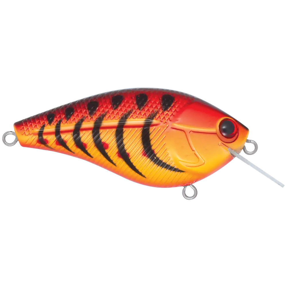 Primetyme SQ 2.0 Square Bill Crankbait – EBS MultiTouch 3-Sound Technology | Color: Okie Craw Guntersville Yellow