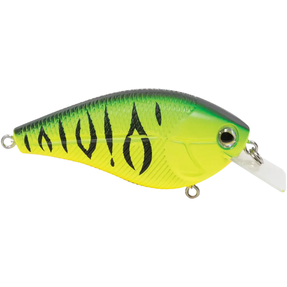 Primetyme SQ 2.0 Square Bill Crankbait – EBS MultiTouch 3-Sound Technology | Color: Okie Craw Guntersville Yellow