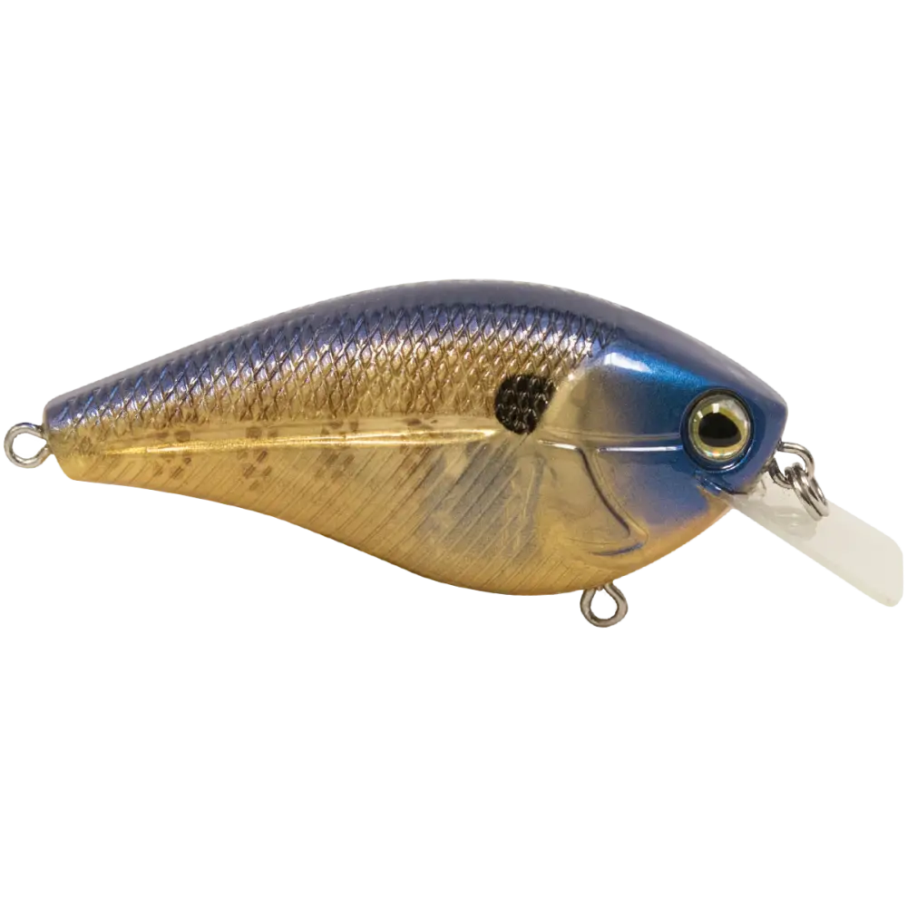 Primetyme SQ 2.0 Square Bill Crankbait – EBS MultiTouch 3-Sound Technology | Color: Okie Craw Guntersville Yellow