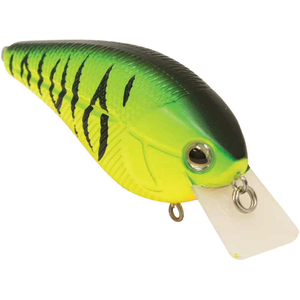 Primetyme SQ 2.0 Square Bill Crankbait – EBS MultiTouch 3-Sound Technology | Color: Okie Craw Guntersville Yellow