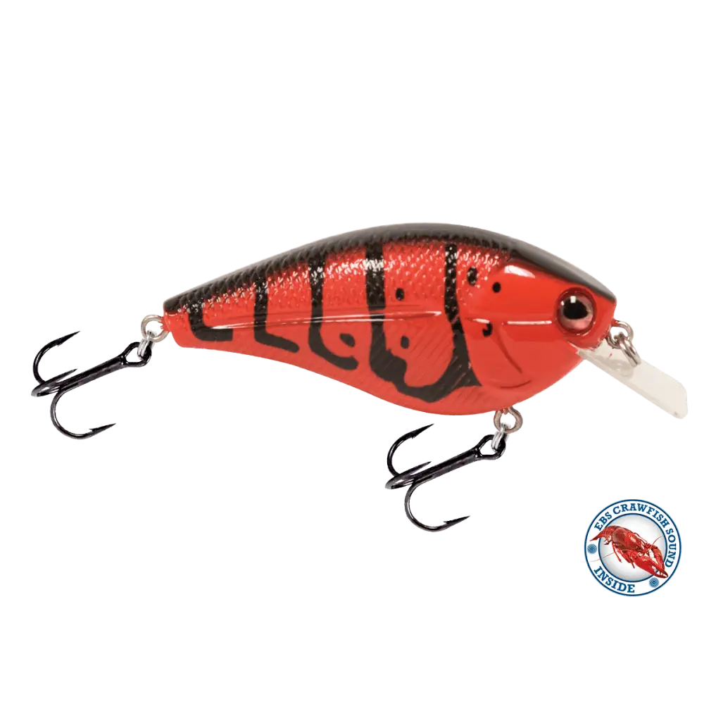 Primetyme SQ 2.0 Square Bill Crankbait – EBS Sound Technology | Color: Chartreuse Splatter Shad Back Pearl Sunrise