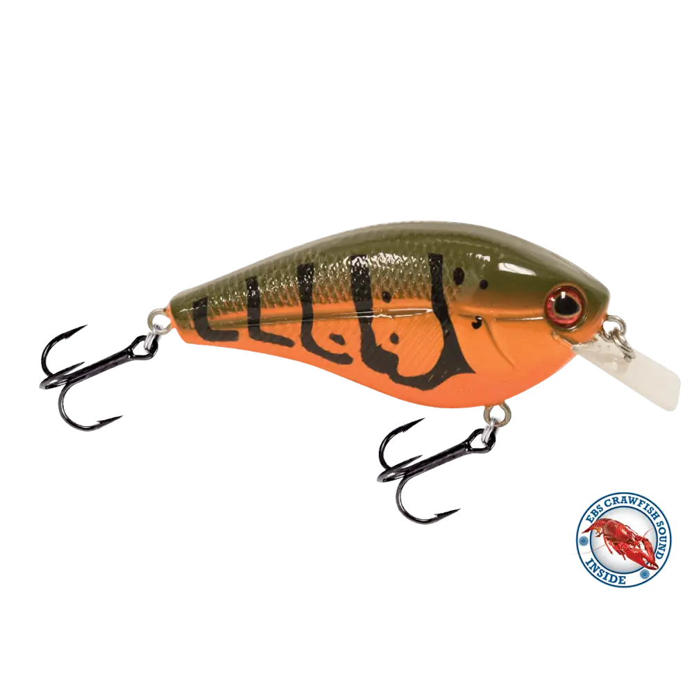 Primetyme SQ 2.0 Square Bill Crankbait – EBS Sound Technology | Color: Chartreuse Splatter Shad Back Pearl Sunrise
