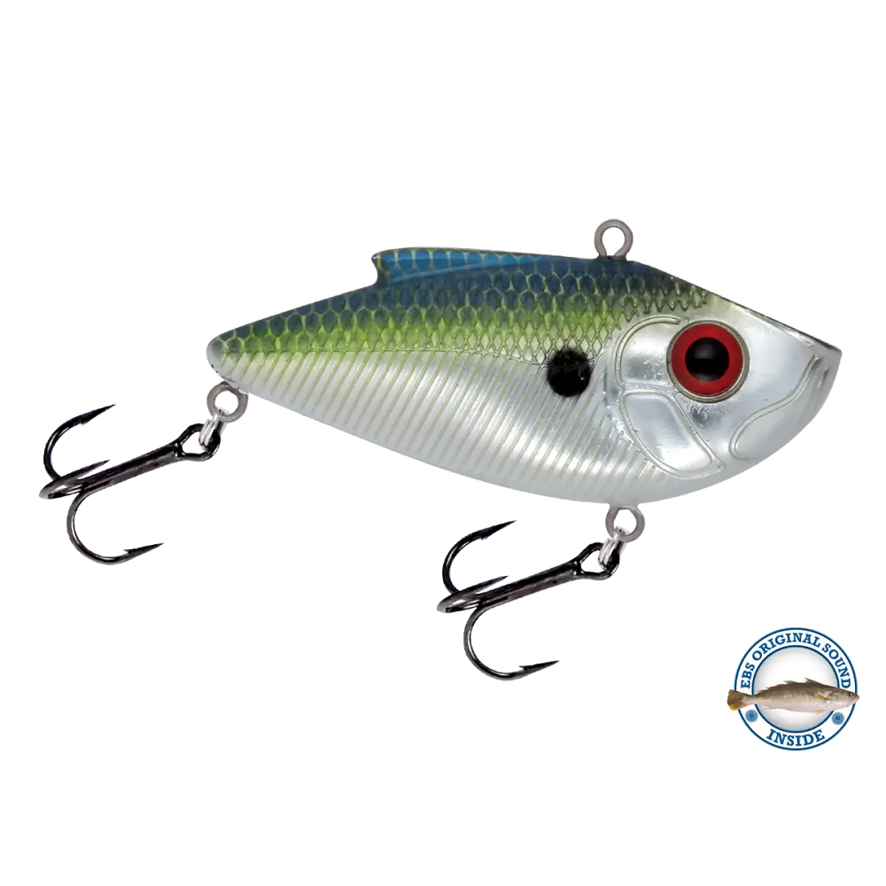 Pro Ripper Lipless Crankbait – EBS Sound Technology | Color: XXX Shad Guntersville Craw Baby Bass Beauty Chartreuse
