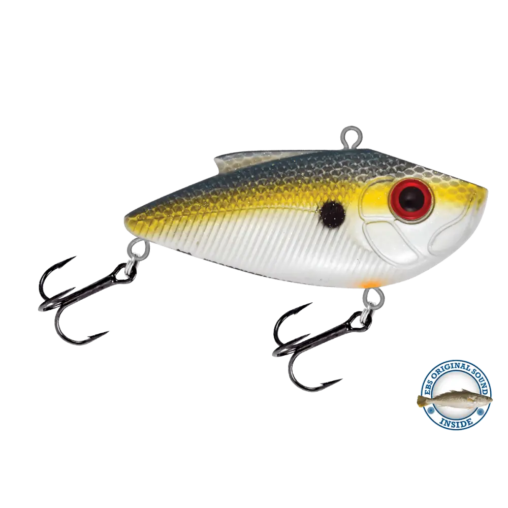 Pro Ripper Lipless Crankbait – EBS Sound Technology | Color: XXX Shad Guntersville Craw Baby Bass Beauty Chartreuse