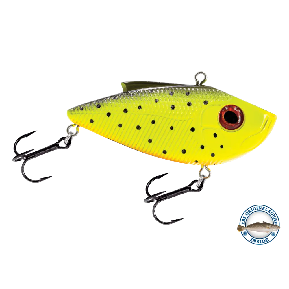 Pro Ripper Lipless Crankbait – EBS Sound Technology | Color: XXX Shad Guntersville Craw Baby Bass Beauty Chartreuse