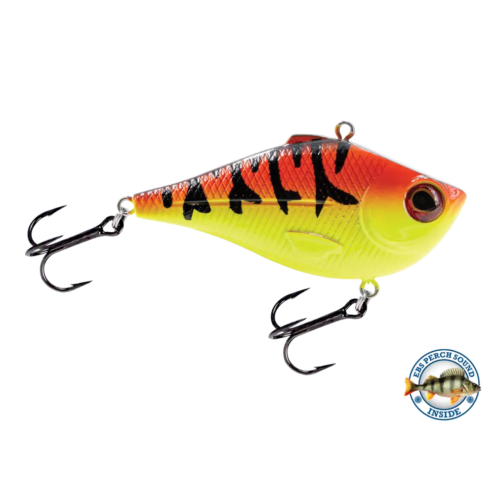 Pro Ripper Magnum Lipless Crankbait – EBS Sound Technology | Color & Sound: Chaos / Cisco Blue Shiner / Perch Lucky