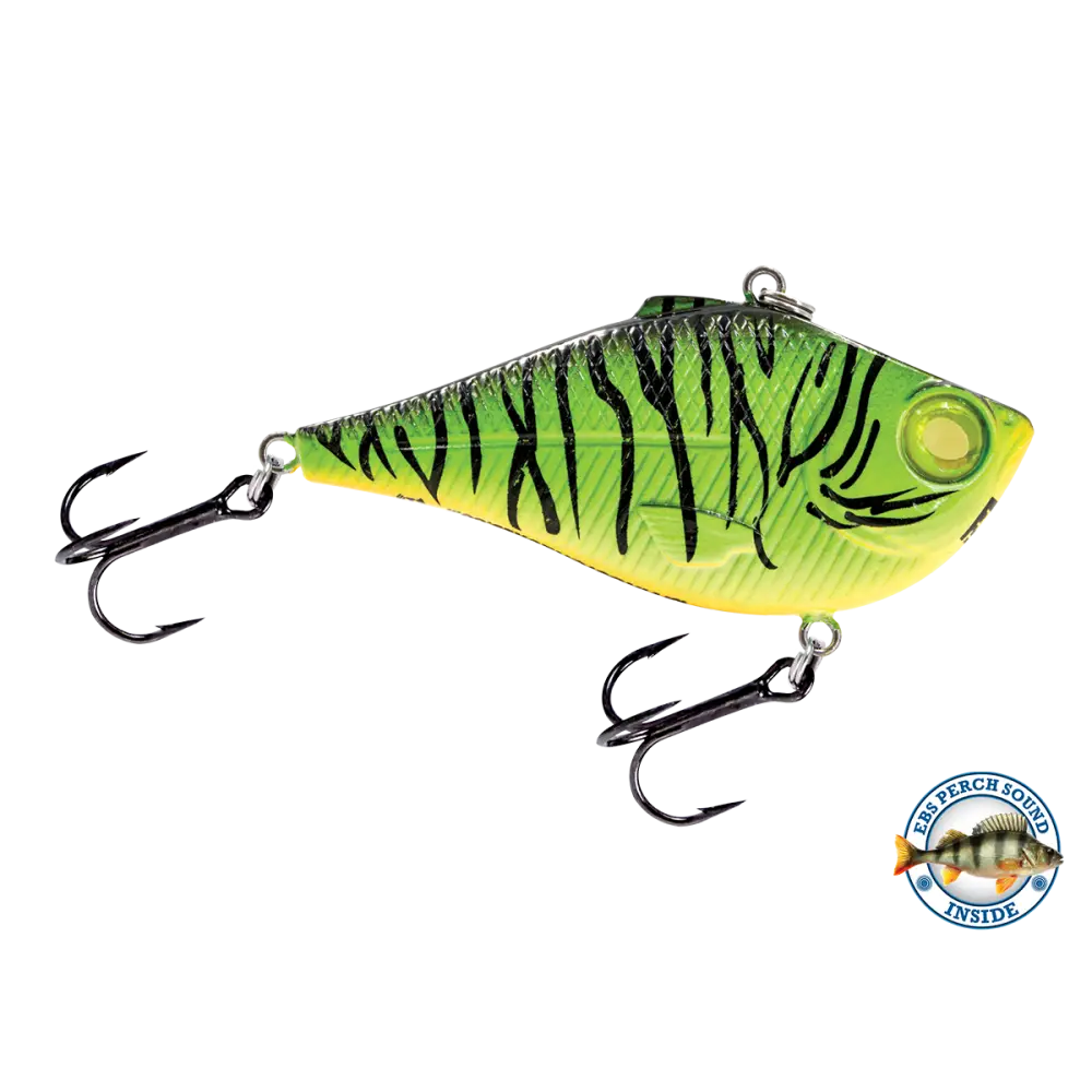 Pro Ripper Magnum Lipless Crankbait – EBS Sound Technology | Color & Sound: Chaos / Cisco Blue Shiner / Perch Lucky
