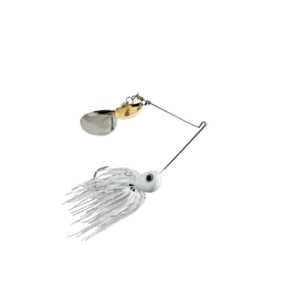 Pulse Fish Double Colorado Blade Spinnerbait – Tournament-Ready Bass Lure | Size: 3/8 oz 5/8 | Color: Douglas Cherokee