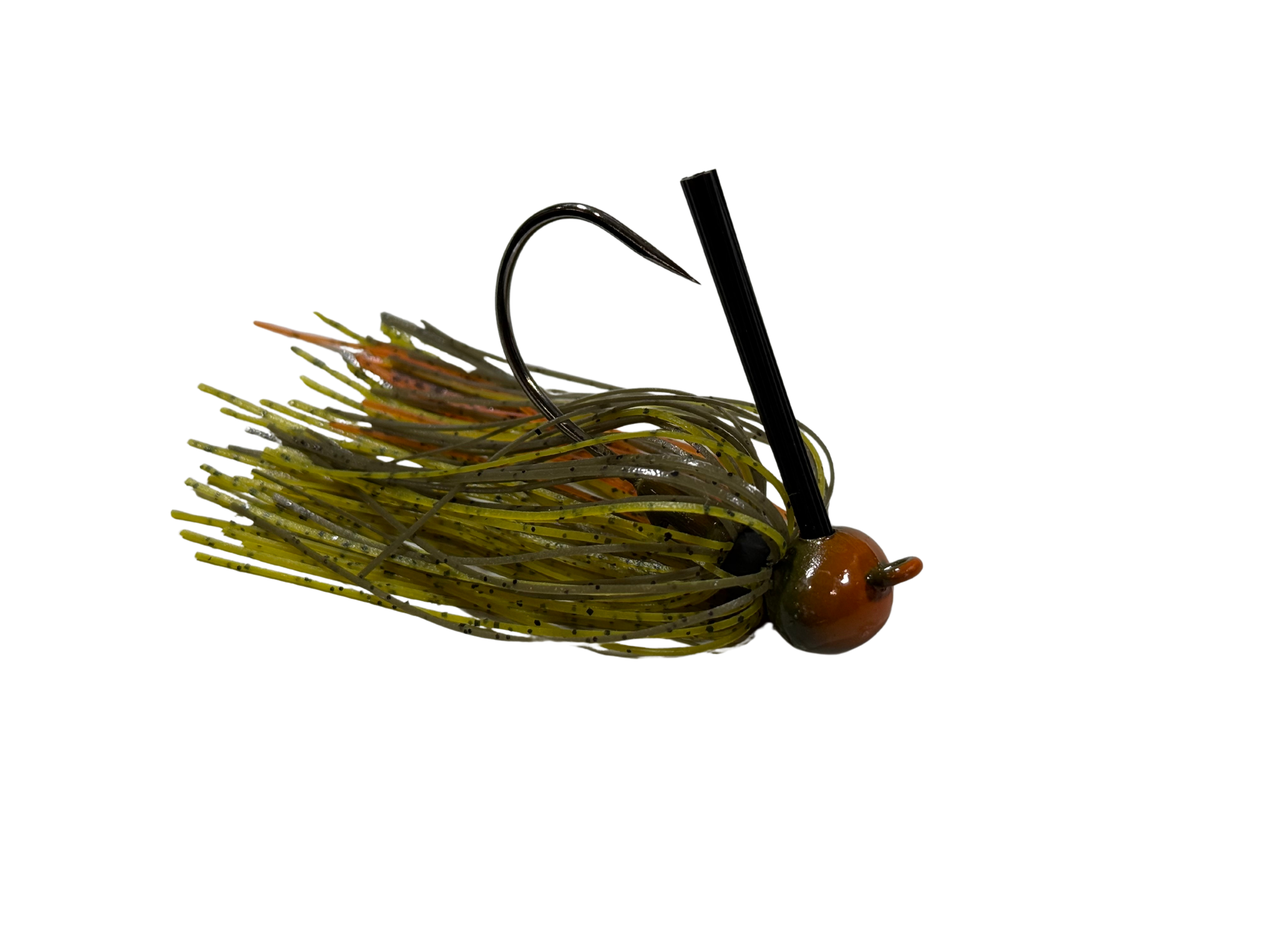 Pulse Fish Elite Football Jig – Bottom-Contact Bass for Deep Structure | Color: PB&J TN Craw Green Pumpkin Chartreuse