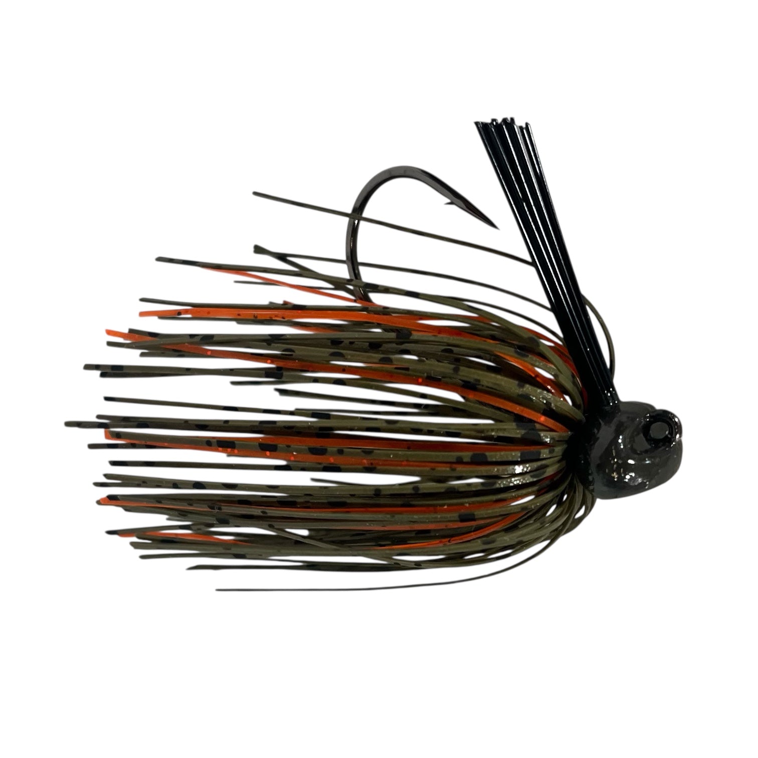 Pulse Fish Elite Football Jig – Bottom-Contact Bass for Deep Structure | Color: PB&J TN Craw Green Pumpkin Chartreuse