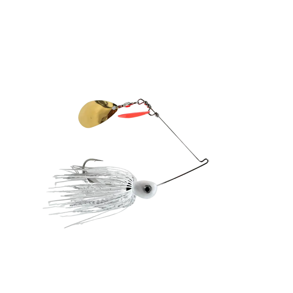 Pulse Fish Kicker Blade Spinnerbait – & Indiana Bass Lure | Size: 3/8 oz 5/8 | Color: Douglas Cherokee Sight Flash