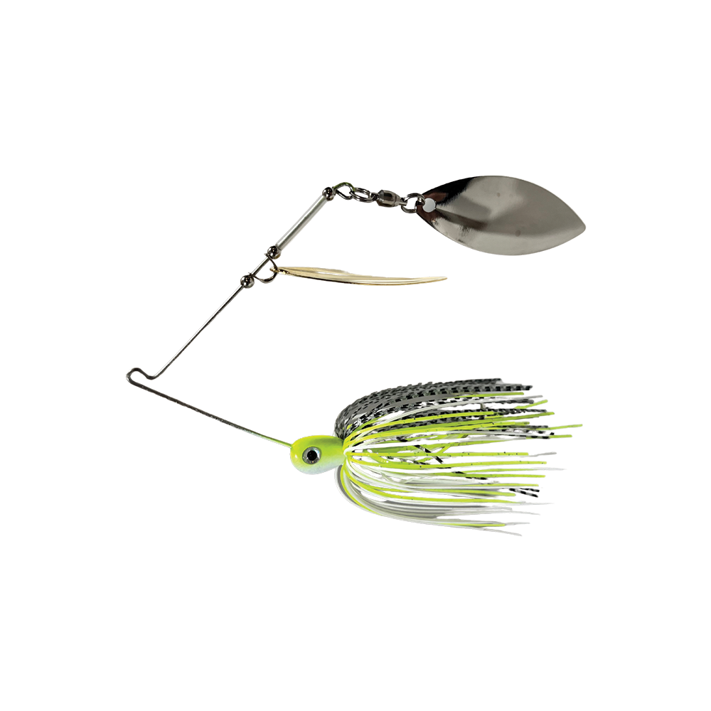Pulse Fish Lures Double Willow Blade Spinnerbait