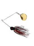 Pulse Fish Lures Night Vibez Spinnerbait Fishing - 5/8 oz / Black / Red