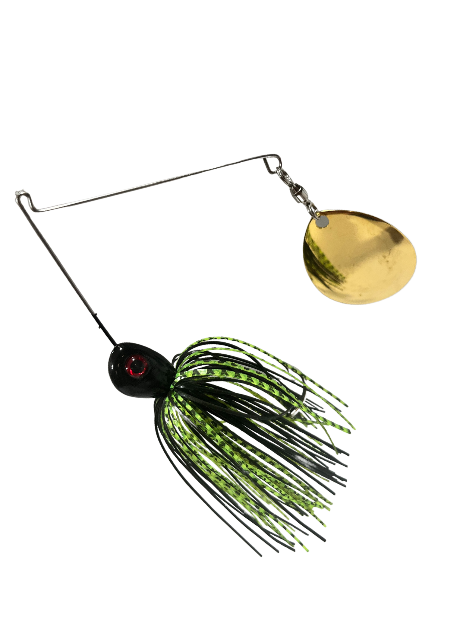 Pulse Fish Lures Night Vibez Spinnerbait Fishing - 5/8 oz / Mossy Black