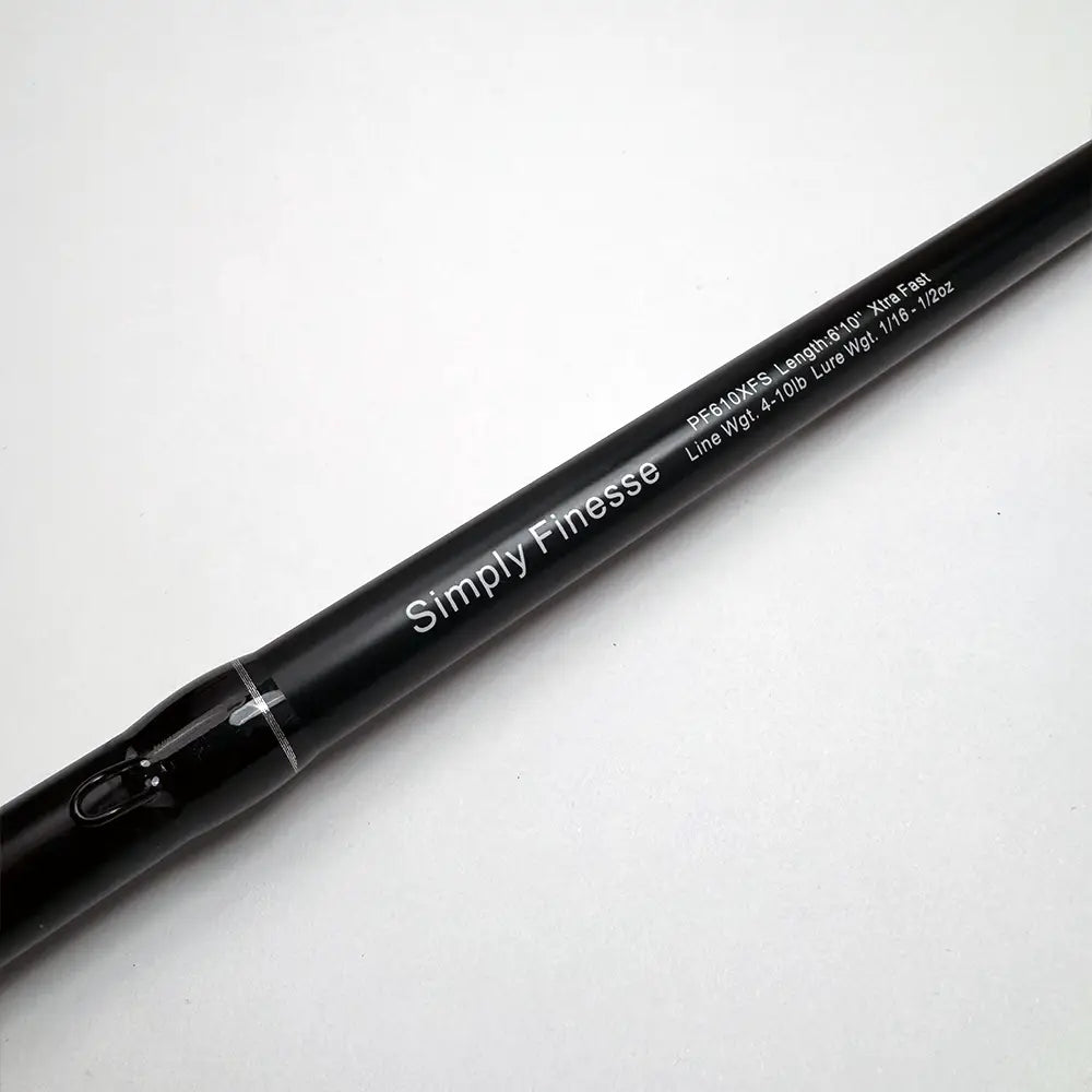 Pulse Fish Simply Finesse Spinning Rod – 6’10’’ Fast Action Light Tackle - Fishing Rods
