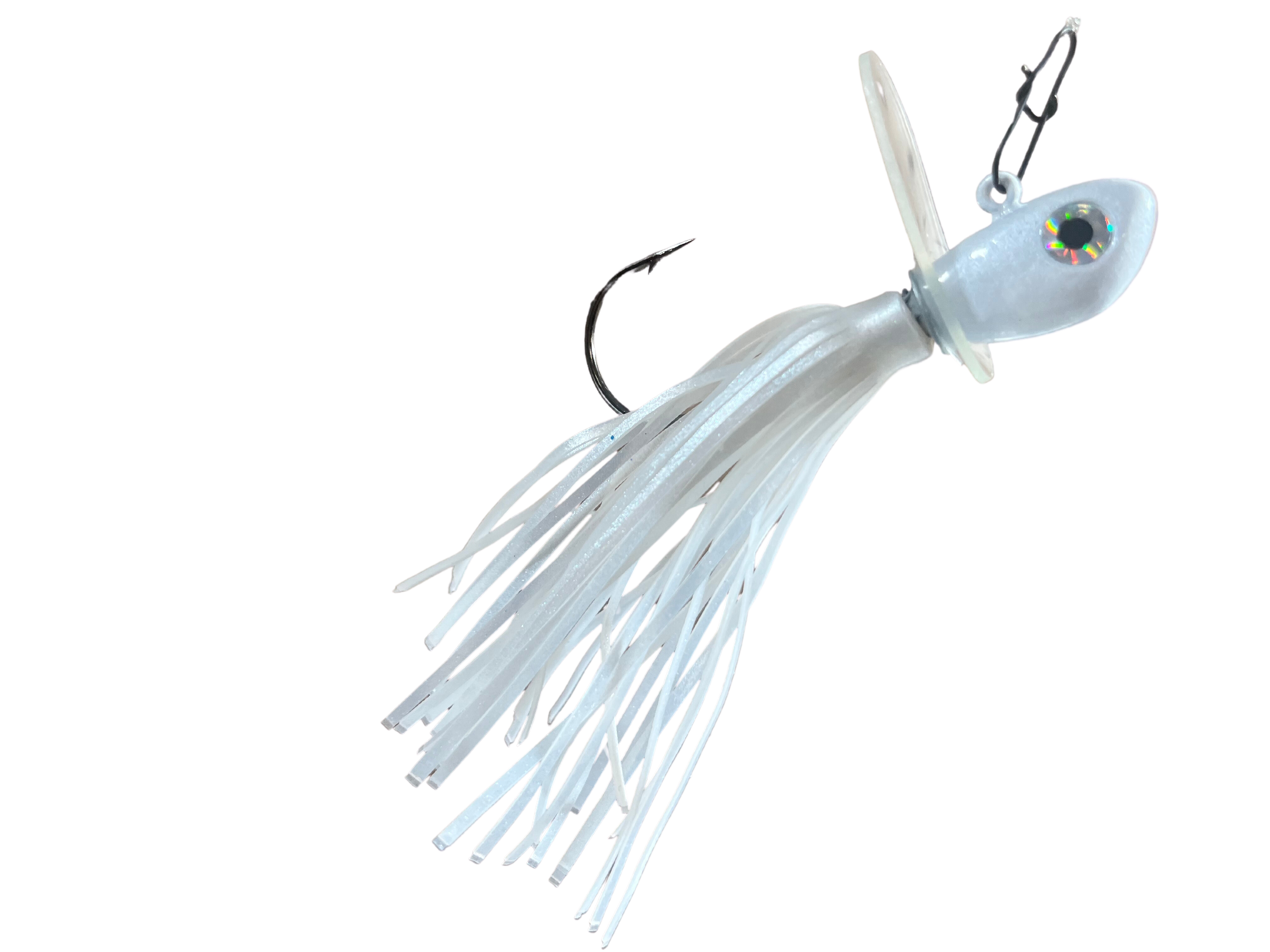 Pulse Fish Skirted Jig – Semi-Weedless Bass (Limited Edition) | Size: 1/4oz 5/8oz | Color: Black/Blue Junebug