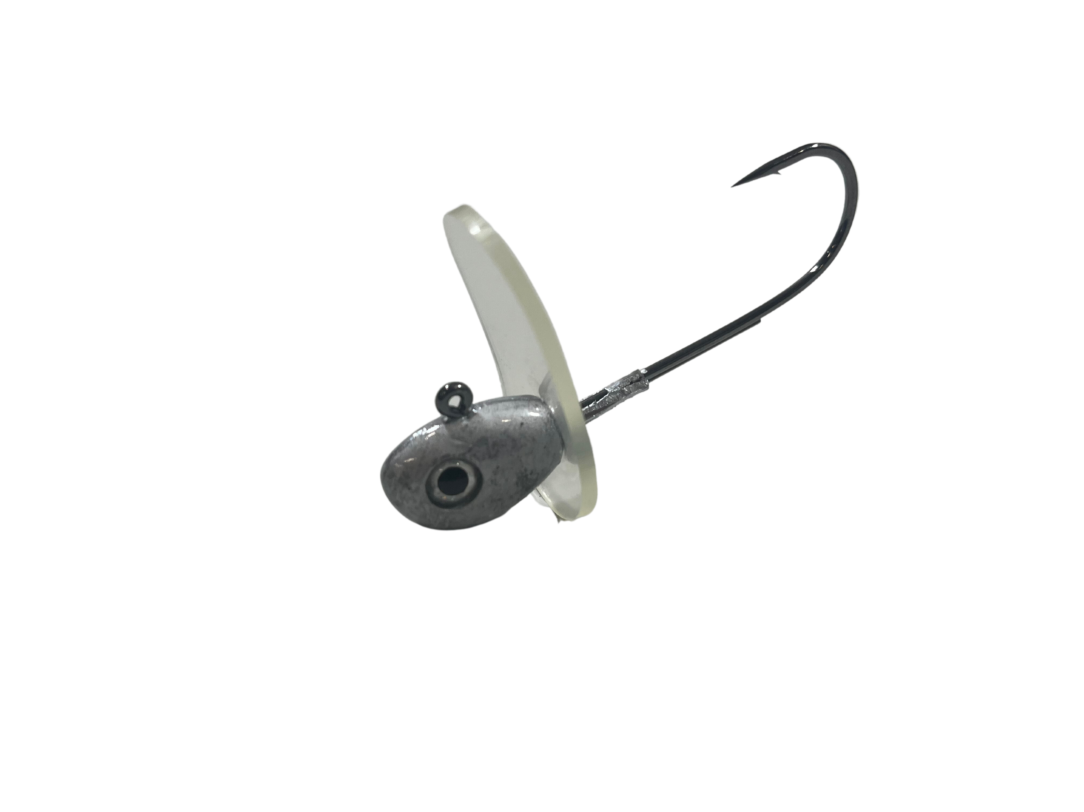 Pulse Fish The Bossman – 1 oz Offshore Jig with 8/0 Gamakatsu Hook | Size: | Color: Albino Green Pearl Smokie | Fishing