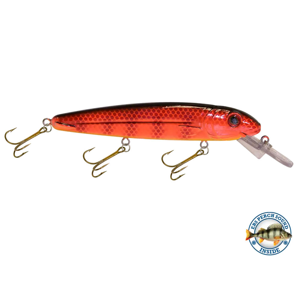Rachel 8’’ Suspending Jerkbait for Musky & Pike – EBS Sound Technology | Color Sound: Lucky Charm / Cisco Fire Ice