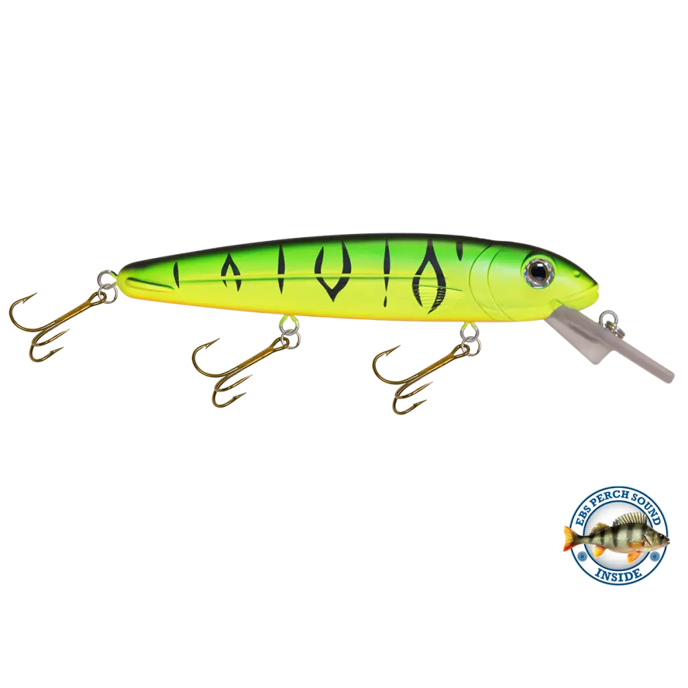 Rachel 8’’ Suspending Jerkbait for Musky & Pike – EBS Sound Technology | Color Sound: Lucky Charm / Cisco Fire Ice