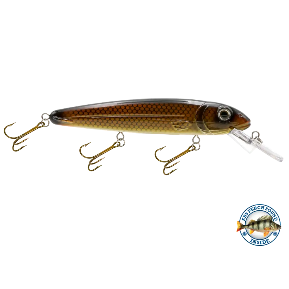 Rachel 8’’ Suspending Jerkbait for Musky & Pike – EBS Sound Technology | Color Sound: Lucky Charm / Cisco Fire Ice