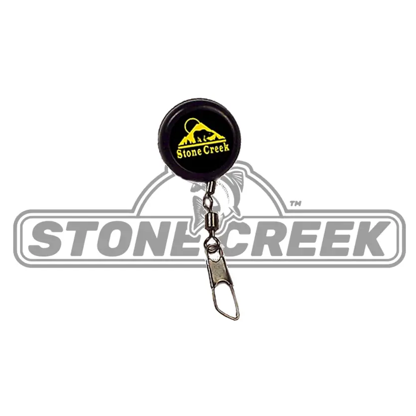 Retractors / Zingers | Style: Small - Clip-On - Pin-On Medium - Double - Angling Tool