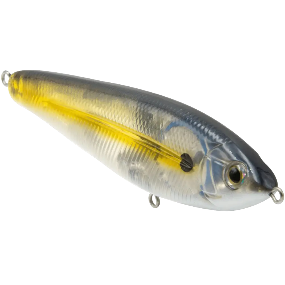 School Master 4’’ Lipless Crankbait for Schooling Bass – EBS Sound | Flutter-Fall Shad Imitation | Color: Real Beauty