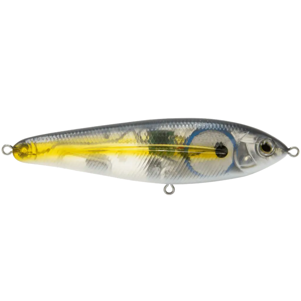 School Master 4’’ Lipless Crankbait for Schooling Bass – EBS Sound | Flutter-Fall Shad Imitation | Color: Real Beauty