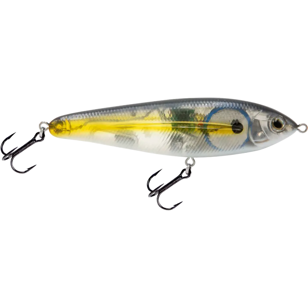 School Master 4’’ Lipless Crankbait for Schooling Bass – EBS Sound | Flutter-Fall Shad Imitation | Color: Real Beauty