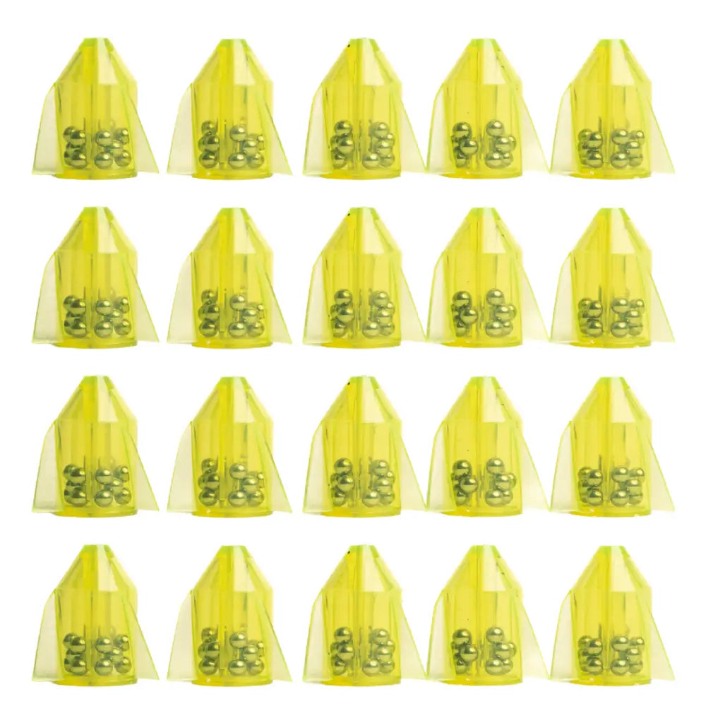 Shockwave Tournament Series Rocket Rattles Pack (Lime) | Quantity: 10 20 - Catfish Rattlers