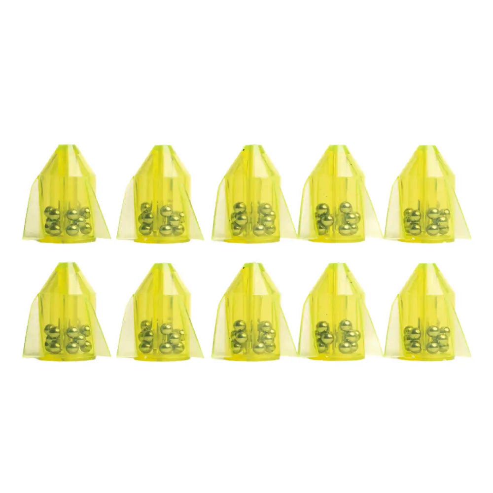 Shockwave Tournament Series Rocket Rattles Pack (Lime) | Quantity: 10 20 - Catfish Rattlers