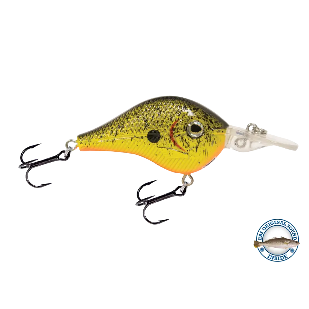 Shredder 53 Finesse Crankbait – EBS Sound Technology | Color: Melon Shad Chartreuse Splatter Back Pearl AYU XXX