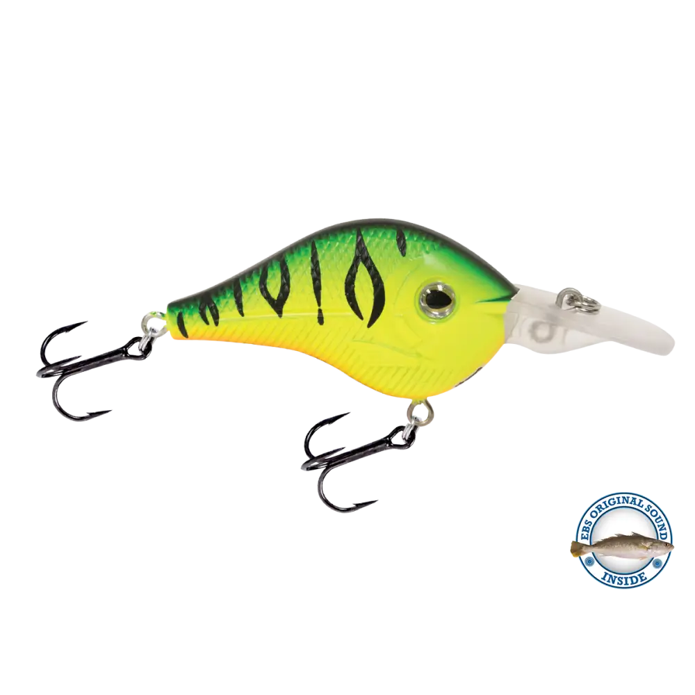 Shredder 53 Finesse Crankbait – EBS Sound Technology | Color: Melon Shad Chartreuse Splatter Back Pearl AYU XXX