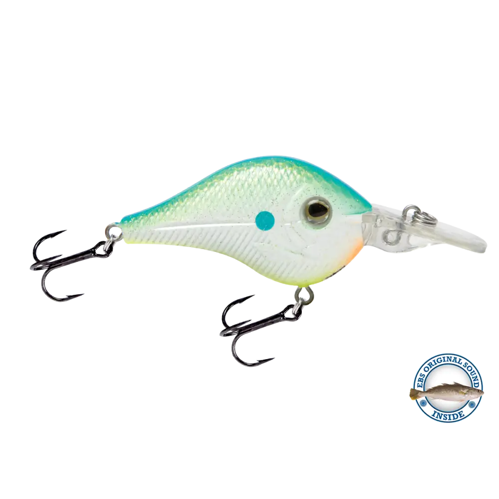 Shredder 53 Finesse Crankbait – EBS Sound Technology | Color: Melon Shad Chartreuse Splatter Back Pearl AYU XXX