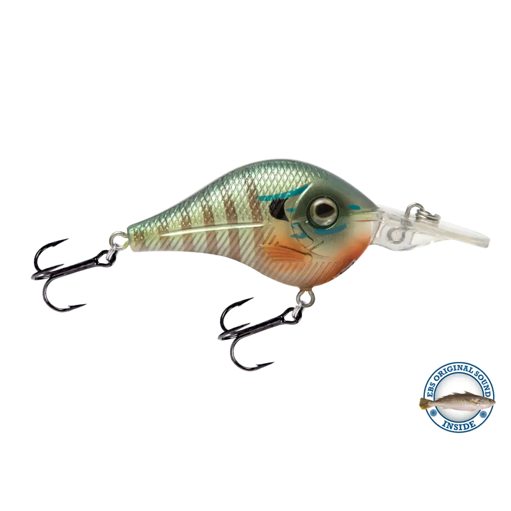 Shredder 53 Finesse Crankbait – EBS Sound Technology | Color: Melon Shad Chartreuse Splatter Back Pearl AYU XXX
