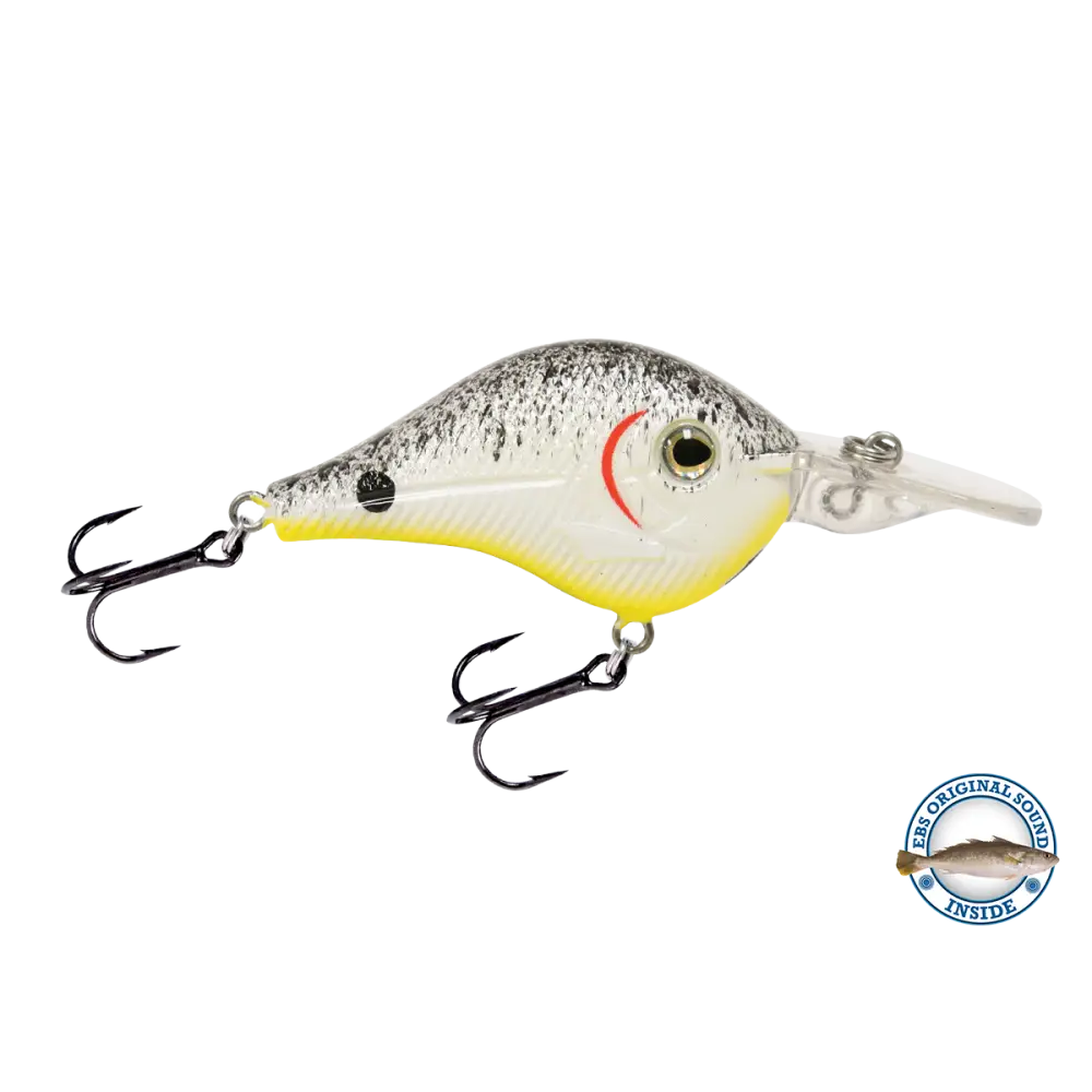 Shredder 53 Finesse Crankbait – EBS Sound Technology | Color: Melon Shad Chartreuse Splatter Back Pearl AYU XXX