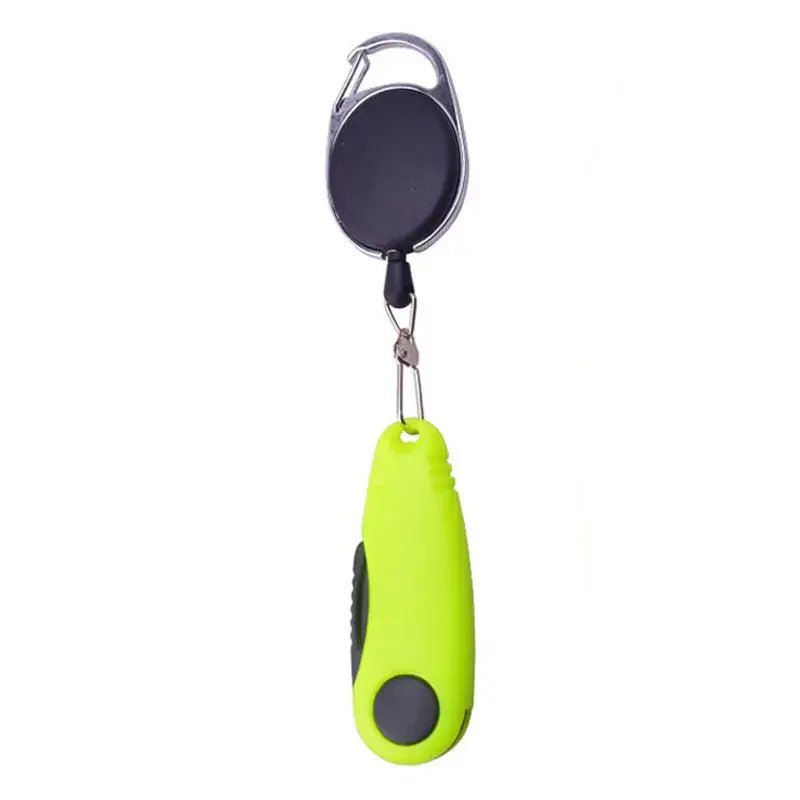 Shrimp-Shaped Fishing Knot Tool Kit – Stainless Steel Line Cutter & Clipper | Color: 1 set - Tackle